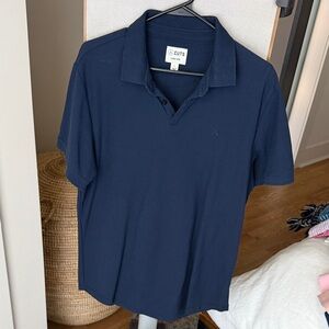 Cuts Clothing Navy Polo Shirt